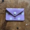 CARD WALLET LILAC HEARTS