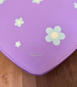 HEART SATCHEL DAISIES LILAC -Grafea Sales Store 4BE4093C DFA2 4BCA 8B92 1132E0E40263