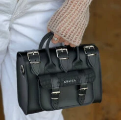 LUNA SMALL SUEDE BLACK -Grafea Sales Store 97BED30D 9F99 4EA1 8533 1A88A34AEBA0