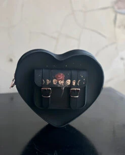 HEART SATCHEL ROSE MOON