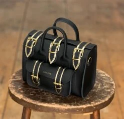 LUNA SMALL BLACK & GOLD -Grafea Sales Store IMG 8253