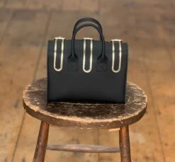 LUNA SMALL BLACK & GOLD -Grafea Sales Store IMG 8254