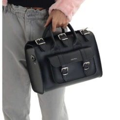 LUNA PEBBLED BLACK -Grafea Sales Store LUNA PEBBLED BLACK LIFESTYLE