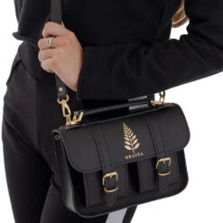 MICRO FERN -Grafea Sales Store MICRO FERN LIFESTYLE leather satchel