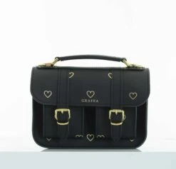 MICRO GOLDEN HEARTS BLACK -Grafea Sales Store MICRO GOLDEN HEARTS BLACK1