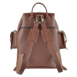 ACTOR CHOCOLATE -Grafea Sales Store actor chocolate leather backpack back 1000x1000 1