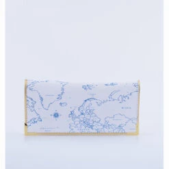 BLUE GOLD ATLAS WALLET