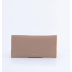 BROWN KIMONO WALLET -Grafea Sales Store brown kimono wallet back