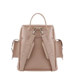 CAPPUCCINO -Grafea Sales Store cappuccino nude leather backpack back