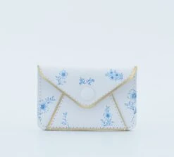 CARD WALLET BLUE GOLD