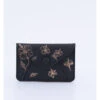 CARD WALLET HIBISCUS BLACK