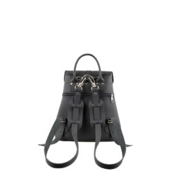DUFFY -Grafea Sales Store duffy black leather backpack back