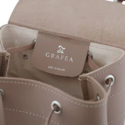 FERN II -Grafea Sales Store fern ii brown leather backpack inside