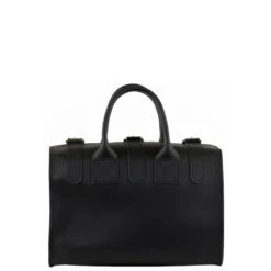 LUNA BLACK -Grafea Sales Store grafea black leather bag back