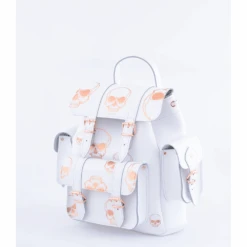 HARI II WHITE ROSE GOLD SKULLS -Grafea Sales Store hari ii white rose gold skulls sisde