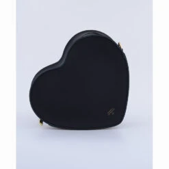 HEART SATCHEL GOLD ROSE MOON -Grafea Sales Store heart satchel gold rose moon back