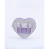 HEART SATCHEL LILAC ROSE