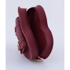 HEART SATCHEL MULBERRY -Grafea Sales Store heart satchel mulberry inside
