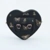 HEART SATCHEL ROSE GOLD BUTTERFLIES