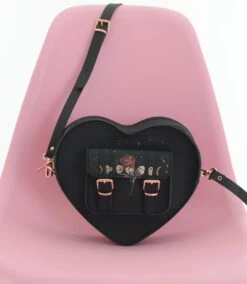 HEART SATCHEL ROSE MOON -Grafea Sales Store heart satchel rose moon