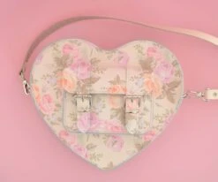 HEART SATCHEL ROSIE -Grafea Sales Store heart satchel rosie lifestyle 1