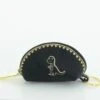 KEYRING PURSE DINOSAUR BLACK