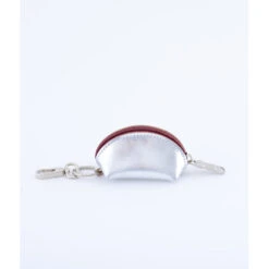 KEYRING PURSE SILVER