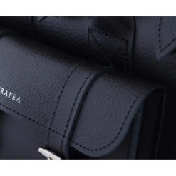 LUNA PEBBLED BLACK -Grafea Sales Store luna pebbled black closeup