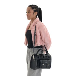 LUNA PEBBLED BLACK -Grafea Sales Store luna pebbled black lifestyle1