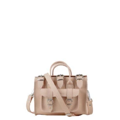 LUNA SMALL CAPPUCCINO -Grafea Sales Store luna small cappuccino leather shoulder bag shoulder