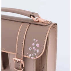 MICRO BROWN KIMONO -Grafea Sales Store micro brown kimono closeup