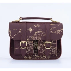 MICRO GOLDEN ATLAS BURGUNDY