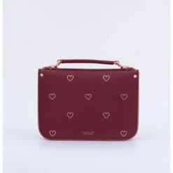 MICRO ROSE GOLD HEARTS MULBERRY -Grafea Sales Store micro mulberry rose gold hearts back