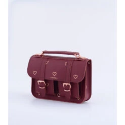 MICRO ROSE GOLD HEARTS MULBERRY -Grafea Sales Store micro mulberry rose gold hearts side