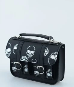 MICRO SILVER SKULLS -Grafea Sales Store micro silver skulls side