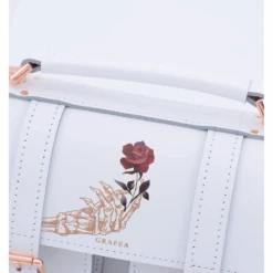 MICRO WHITE LOVE ME NOT -Grafea Sales Store micro white love me not closeup