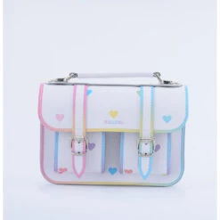 MICRO PASTEL HEARTS WHITE