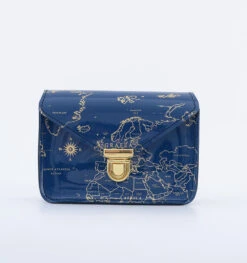 SMALL CROSSBODY BLUE ATLAS