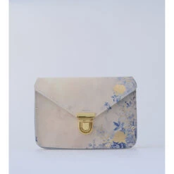 SMALL CROSSBODY BLUE GOLD -Grafea Sales Store small crossbody blue gold