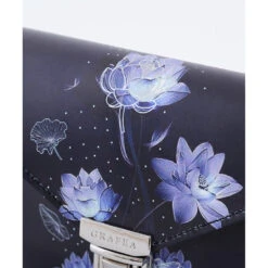 SMALL CROSSBODY COSMIC LOTUS -Grafea Sales Store small crossbody cosmic lotus closeup