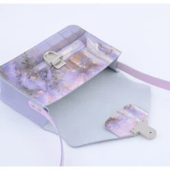 SMALL CROSSBODY PASTEL LILAC -Grafea Sales Store small crossbody pastel lilac inside