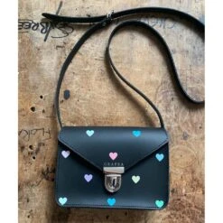 SMALL CROSSBODY PASTEL HEARTS W
